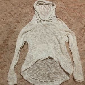 Lightweight sheer hoodie
